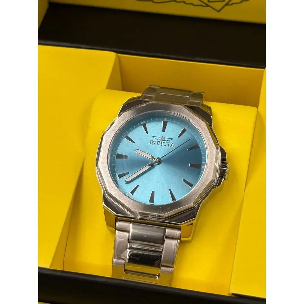 Invicta Speedway Dominus Men’s Watch 42mm Steel band Blue Dial New in Box